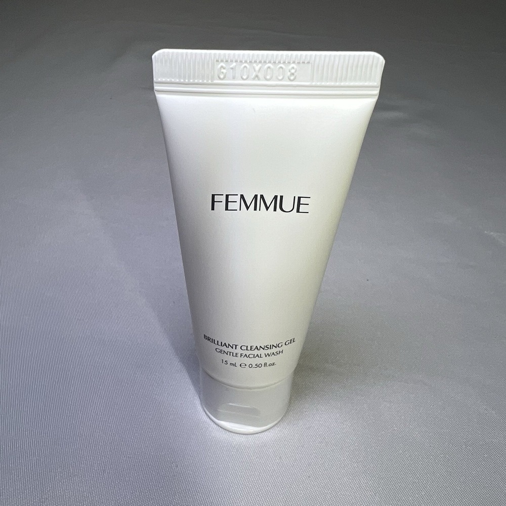 🌸 FEMMUE Brilliant Cleansing Gel Gentle‎ Facial Wash 15mL .50floz Deluxe Sample